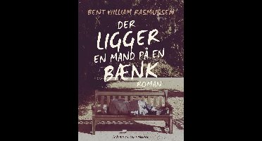 Der ligger en mand på en bænk