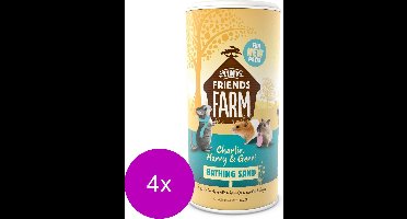 Tiny Friends Farm Badzand - Vachtverzorging - 4 x 1 kg