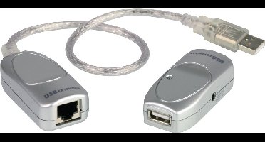 Aten UCE60 USB verlenger over netwerkkabel - USB1.1 - tot 0,5A - 60 meter
