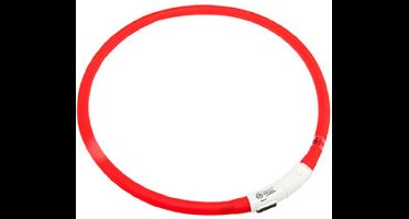 Slang halsband licht - Rood