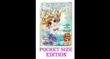 Sherri Baldy My-Besties Under the Sea Pocket size Coloring Book