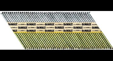 DeWALT DNPT28R75Z 33º Papiergebonden Spijkers 2.8x75mm Helder / Geringd VE=2200