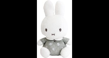 Nijntje Grijs 25cm met Rammeltje