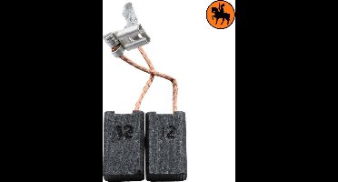 Koolborstelset voor AEG WSA1201 - 6,4x10x16mm - Vervangt 4.931.279.612