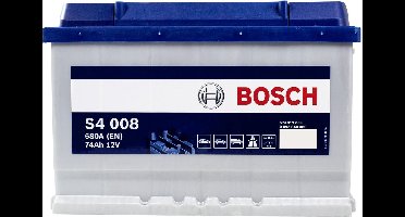 Bosch S4 008 Blue Auto Accu 74 Ah 680A