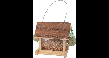 Voederhuis natural ophangbaar 21 cm