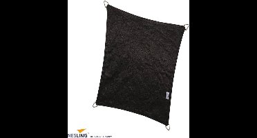 Nesling schaduwdoek rechthoek 300x400 cm - zwart