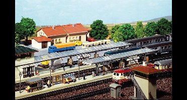 Faller - 3 Perrons - modelbouwsets, hobbybouwspeelgoed voor kinderen, modelverf en accessoires
