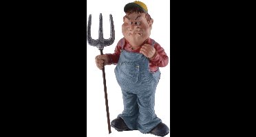 Beroepen - beeldje - boer - hooivork - Warren - Stratford -agrarier