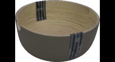 Gusta Slaschaaltje ø20x9cm Bamboe/Taupe