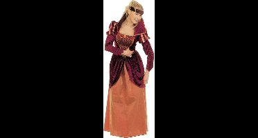 Middeleeuwse koningin verkleedkostuum - Maatkeuze: Maat L