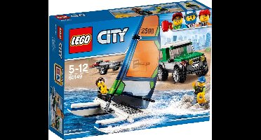 LEGO City 4x4 met Catamaran - 60149