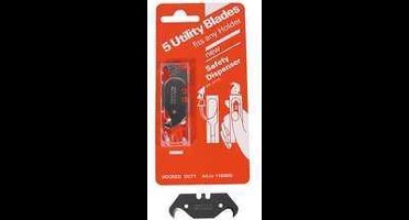 STANLEY Reservemesjes Krom - 5 Stuks