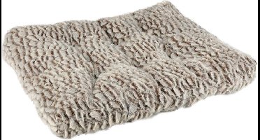 Hondenkussen Snoozzy grijs wit 80x55cm