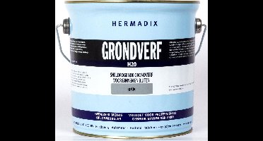 Hermadix Grondverf grijs H20 watergedragen 2,5 liter.