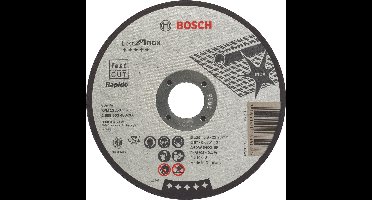 Doorslijpschijf recht Best for Inox - Rapido A 60 W INOX BF, 125 mm, 22,23 mm, 0,8 mm 1st