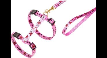 Flamingo Kattentuig Bloem - 110 cm