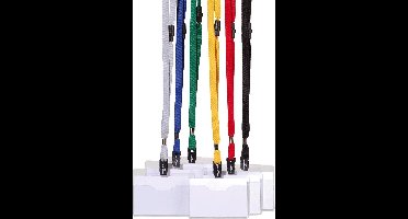 Durable badge met textielband donkerblauw