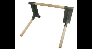 NOHRD Multi-Adapter voor Sportramen Notenboom – Optrekstang en Dipstation – Geschikt voor NOHRD Klimrek – Houten Fitnessaccessoire