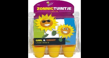 Buzzy Groentezaad Buzzy® Kids Kweekset Zonnig Tuintje Zonnebloemen