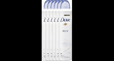 Dove Original Women - 6 x 250  ml - Deodorant Spray - Voordeelverpakking