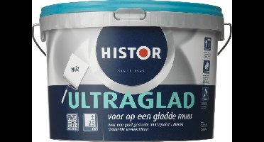 Histor Ultraglad Muurverf - 2,5 liter - Wit