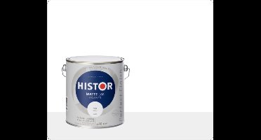 Histor Perfect Finish Lak Mat 2,5 liter - Wit