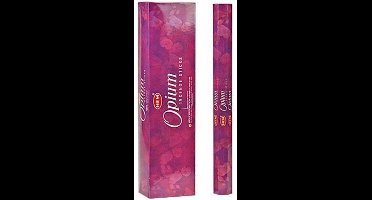 Doos Tuinwierook Opium - Opium Wierook - Tuinwierook - Tuin - Wierook - Extra lang en dik - Grote Wierook - XL Wierook - 6 kokers