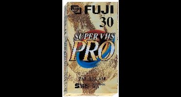 Fuji Super VHS Pro 30 min Videocassette