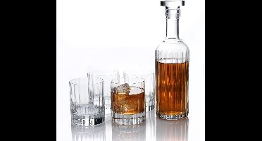 LUIGI BORMIOLI Bach- Whiskyset 5 delig