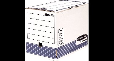 Fellowes 1131102 tijdschriftenhouder Papier Blauw, Wit