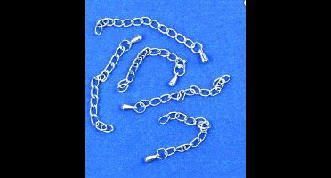 Verbindingskettingen - 5 Stuks - 65mm - zilver kleur