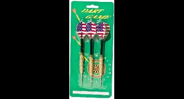 Dartpijlen met Amerikaans of Engels Design - 3 Stuks