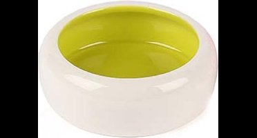 Happy pet drinkbak tegen morsen wit / groen