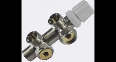 Sanifun thermostatisch 3/4 onderblok haaks-rechts 2