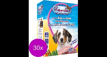 Renske Honden Natvoer - Hondenvoer Puppy - 30 x 395 g