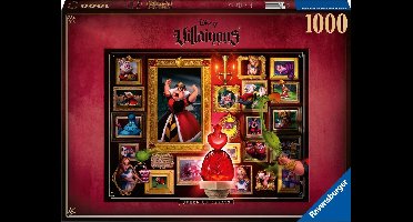 Ravensburger puzzel Disney Villainous: Queen of Hearts - Legpuzzel - 1000 stukjes