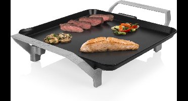 Princess Table Chef Compact 103090 - Grill & Bakplaat - Gourmet - 28x28 cm - Regelbare thermostaat - 1500W