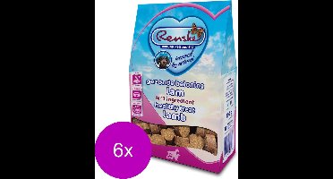 Renske Gezonde Beloning Hartjes 150 g - Hondensnacks - 6 x Lam