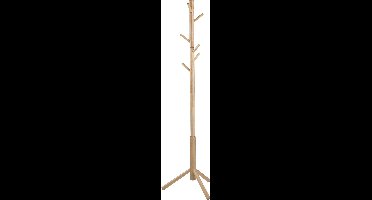Staande kapstok Hannover - rubberwood - Actona - Staande kapstokken - Bruin - Hout