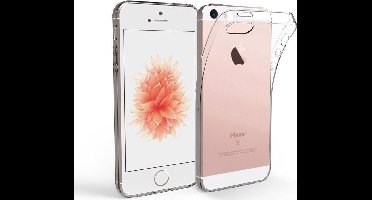 Hoesje geschikt voor Apple iPhone 5/5S/5C/5SE - TPU Case Transparant (Sillicone Hoesje)