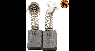 Koolborstelset voor Hitachi Schaaf P40 - 7x13x17mm