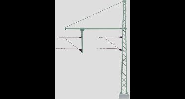 Märklin 74106 H0 Torenmast H0 Märklin K-rails (zonder ballastbed) 1 stuk(s)