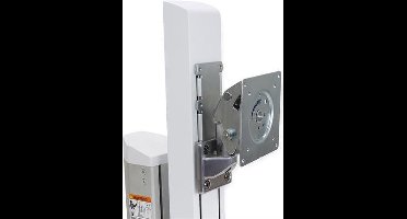 Ergotron 98-029 flat panel bureau steun 68,6 cm (27") Metallic, Wit