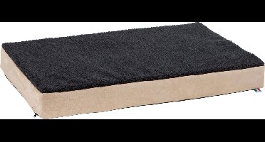 Kerbl - Hondenmatras - met - traagschuim - 100x60 - cm - beige - en - grijs - 80327
