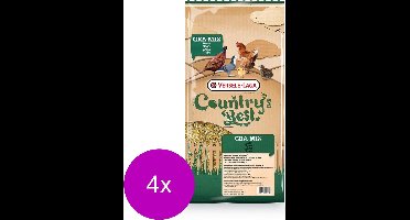 Versele-Laga Country`s Best Gra-Mix Sierduiven Gebroken Mais - Pluimveevoer - 4 x 4 kg