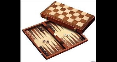 Schaak/Dam/Backgammon Kassette Veld 43 mm, Koningshoogte 75 mm Magnetisch