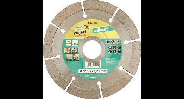 Doorslijpschijf diamant 115mm