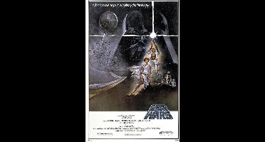 Star Wars poster - A New Hope - Darth Vader - Luke Skywalker - 61 x 91.5 cm