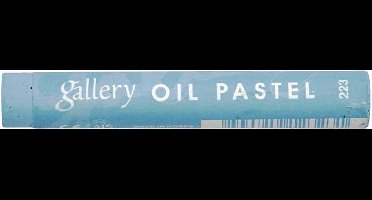 Gallery Oliepastels Premium dikte 11 mm l: 7 cm turquoiseblauw (223) 6stuks